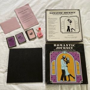 Vintage Romantic Journey “An Intimate Evening Just for Two” Board Game 💕